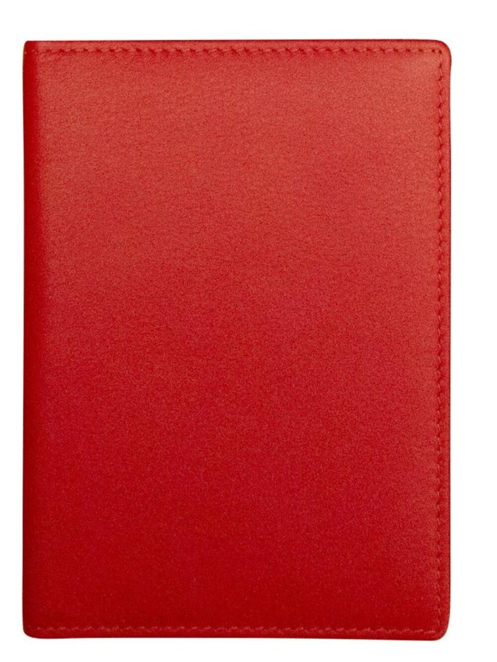 Leather RFID Passport Wallet | Cherry Red